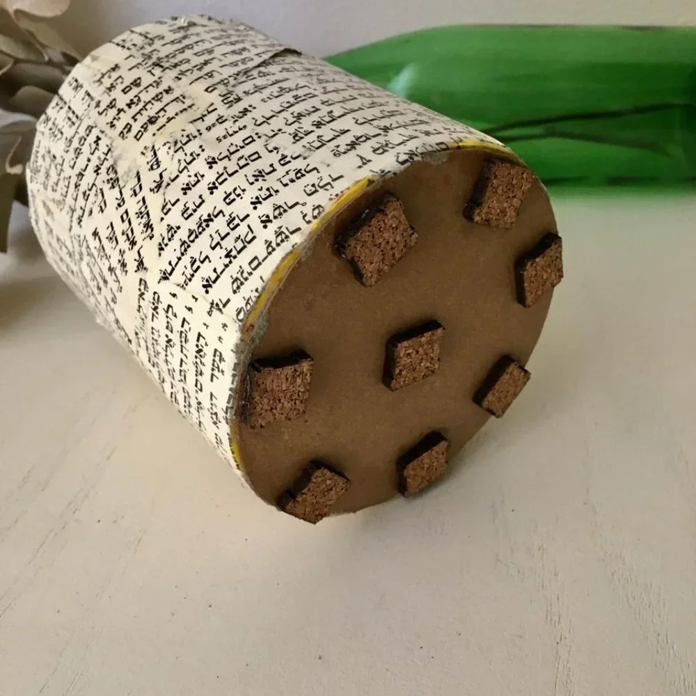 FREE Decoupage Thick Colonnade Pencil Pen Holder | Handmade from Artist Fair